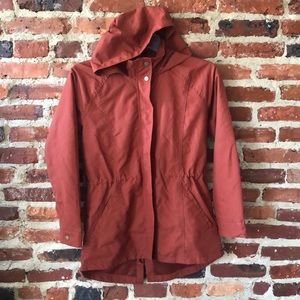 O’Neill burnt orange Rain Jacket